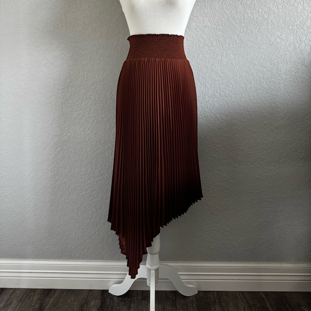 NWOT A.L.C. Demi skirt caramel sz 4 $595 - Picture 9 of 13